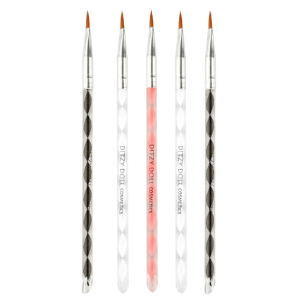 Nail Brushes - 5 Pack