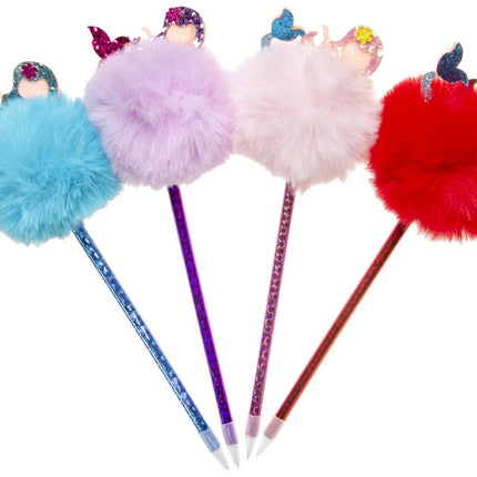 Mermaid Fluffy Ballpoint Pen