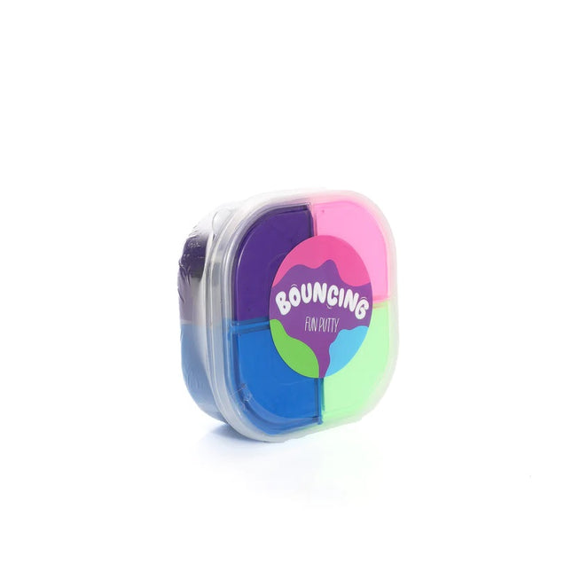 Colour Bouncing Putty Tub – 4 Pack
