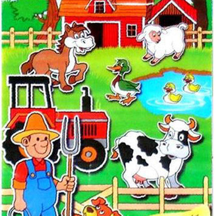 6 Farm Empty Party Bags