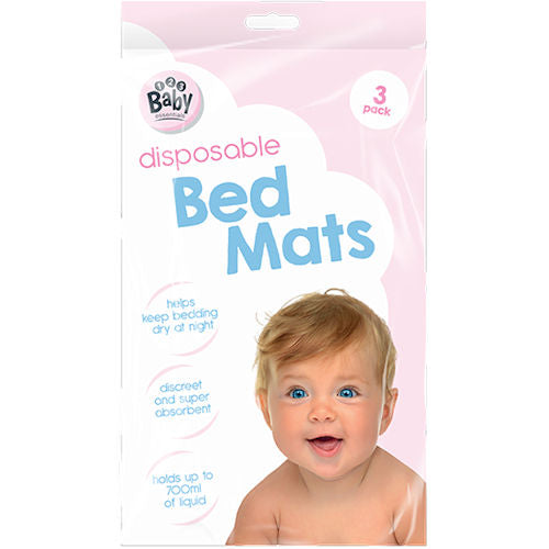 Disposable Bed Mats - 90cm x 60cm 3 Pack
