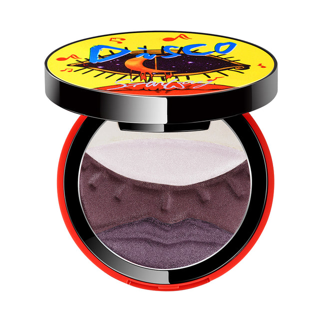 Starway Disco Mysterious Doll Eyeshadow Powder - Dark Plum Purple