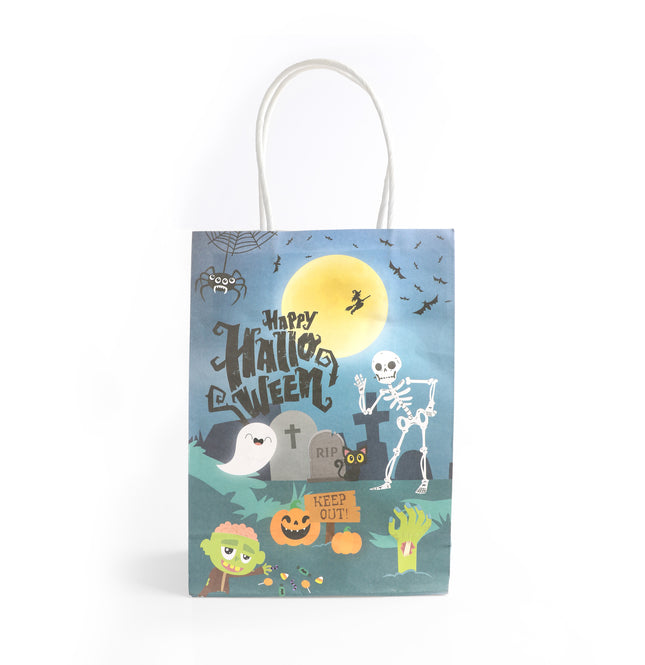 Halloween Paper Party Bags – 6 Pack