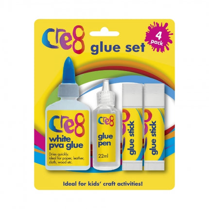 4 Piece Glue Set