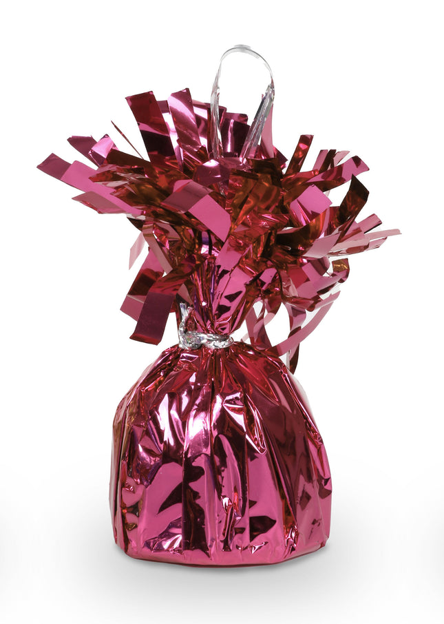 Large Baby Pink Foil Balloon Weight