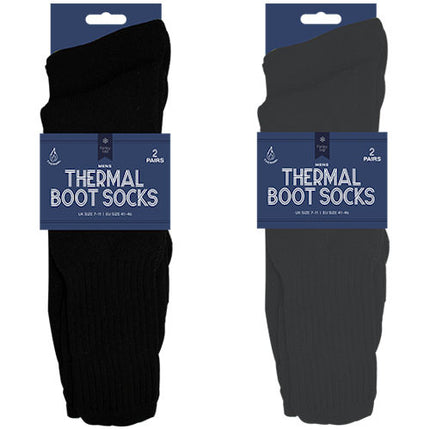 Men's Thermal Boot Socks - Size 7-11