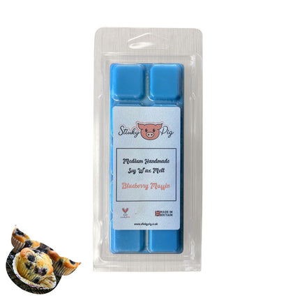 Stinky Pig Highly Scented Soy Wax Melt Clam - 50g Blueberry Muffin