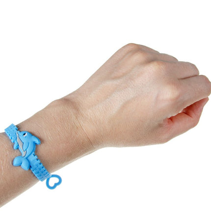6 Adjustable Sealife Rubber Bracelets