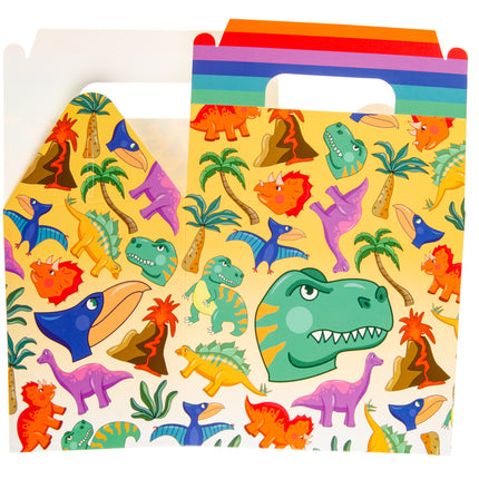 Dinosaur Party Food Lunch Boxes - 6 Pack