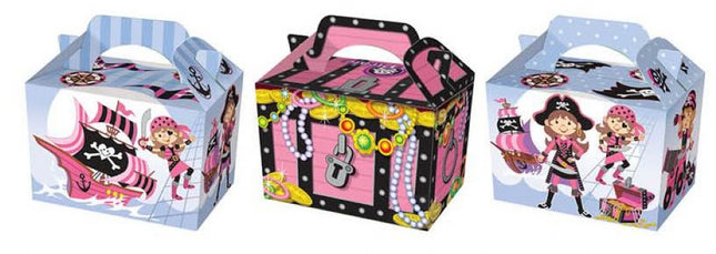 Pink Pirate Boxes - 10 Pack