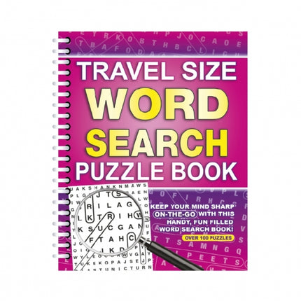 Travel Size Word Search Book