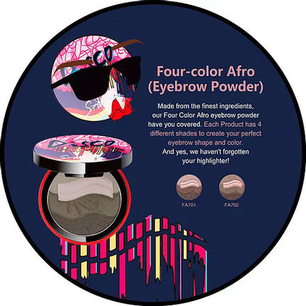 Starway Disco Minty Brown Eyebrow Powder
