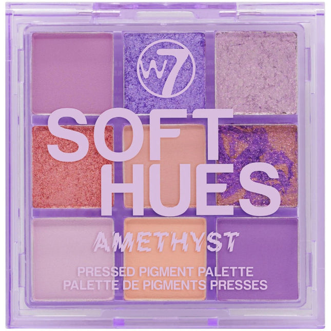 W7 Cosmetics Soft Hues Amethyst Eyeshadow Palette