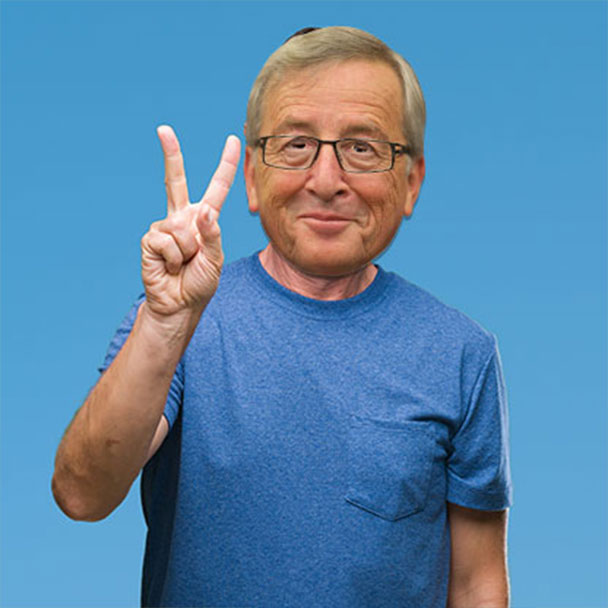 Jean-Claude Juncker Party Mask