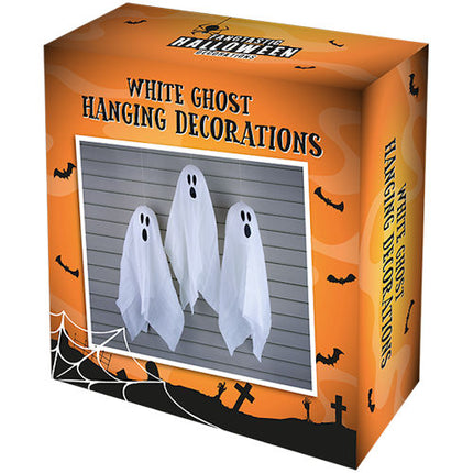 Halloween White Hanging Ghost Decorations