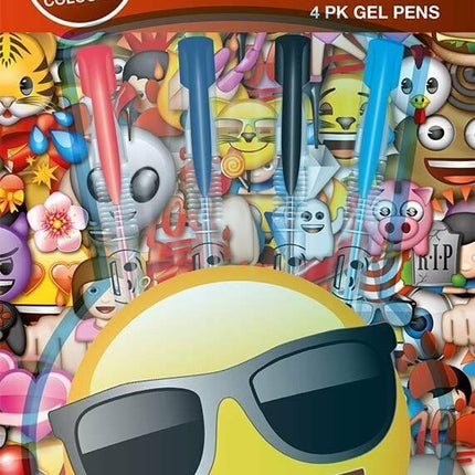 4 Emoji Gel Pens