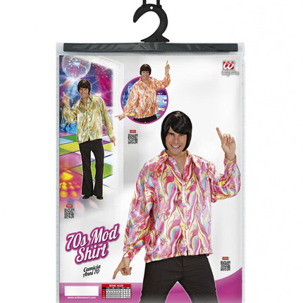 Adult Medium 70's Mod Shirt