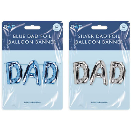 Father's Day Dad 16" Foil Balloon - Assorted