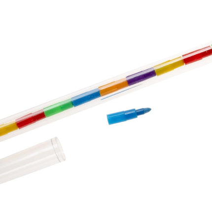 6 Stacker/Swap Point Colouring Crayons
