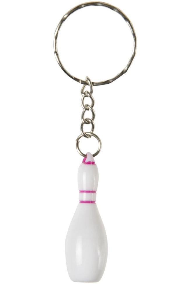 Bowling Pin Keychains - 6 Pack