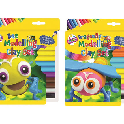 Bee / Dragonfly Themed Modelling Clay Set (Pack)
