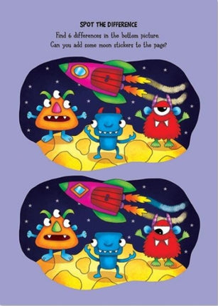 My Fun Pirates/Monsters Sticker Activity Book
