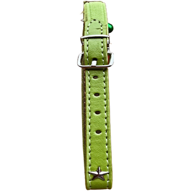 Green Star Cat Collar