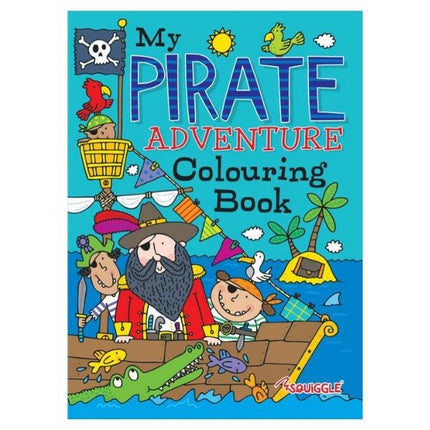 Pirates/Knights Colouring Book