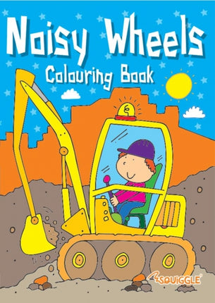 Space or Noisy Wheels Colouring Book - Assorted