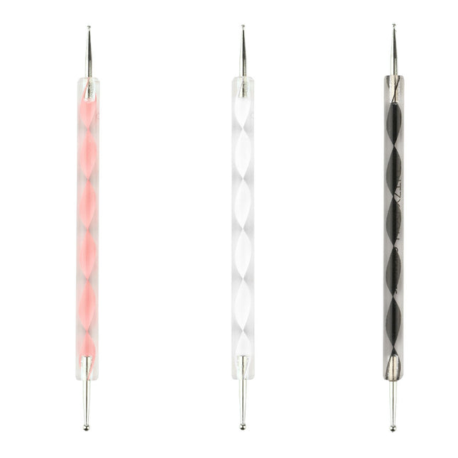 Nail Dotting Manicure Pens - 5 Pack