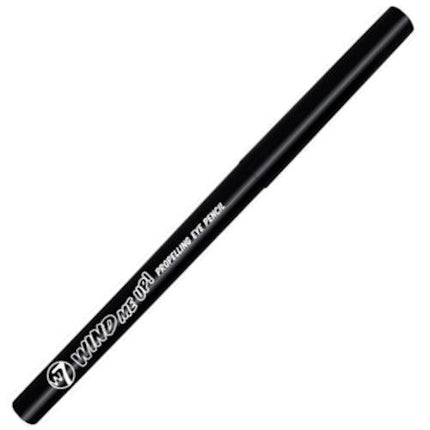 W7 Soft Black Wind Me Up Propelling Eye Liner Pencil