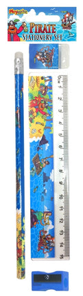 Pirate Stationery Set - 4 Piece