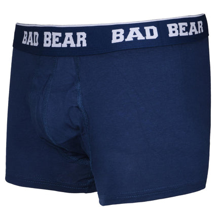 Small Bad Bear Navy Blue Boxer Shorts (3 Pack)