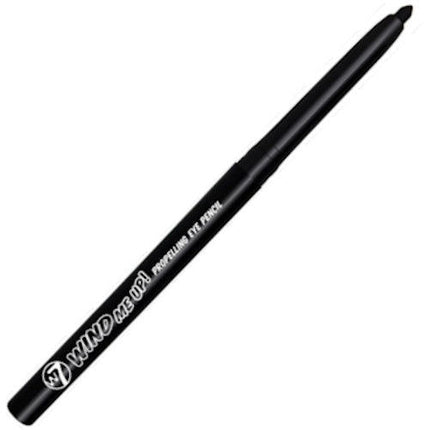 W7 Soft Black Wind Me Up Propelling Eye Liner Pencil