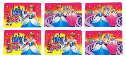Princess Jigsaw Puzzles - 6 Pack