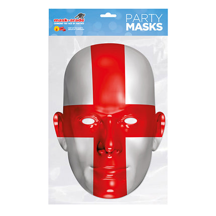 Flag England Party Mask