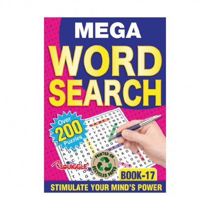 A5 Mega Word Search Book