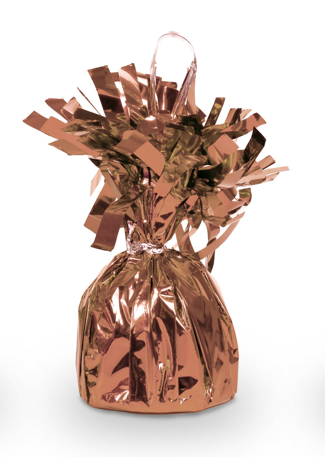Large Rose Gold Foil Balloon Weight