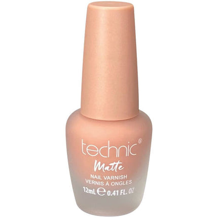 Technic Cosmetics Matte No Shine Nail Polish - Natural Nude Matte Sphinx