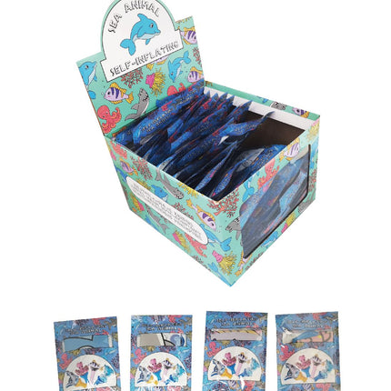 Sealife Self-Inflating Handheld Balloons - 6 Pack