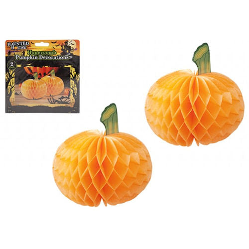 Halloween Honeycomb Pumpkin Decorations