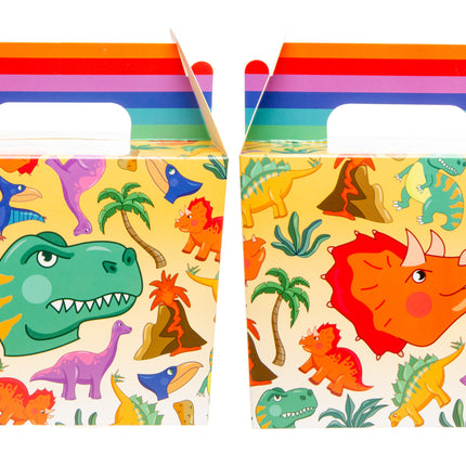 Dinosaur Party Food Lunch Boxes - 6 Pack