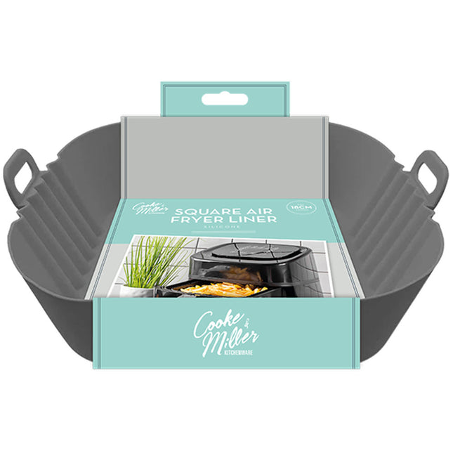 Air Fryer Square Silicone Liner - 18cm
