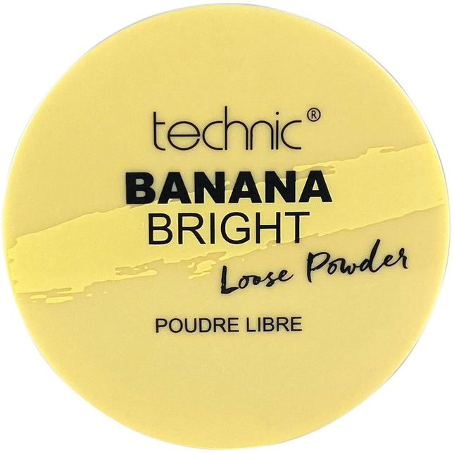 Technic Cosmetics Loose Face Powder Banana Bright