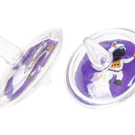 12 Space Spinning Tops