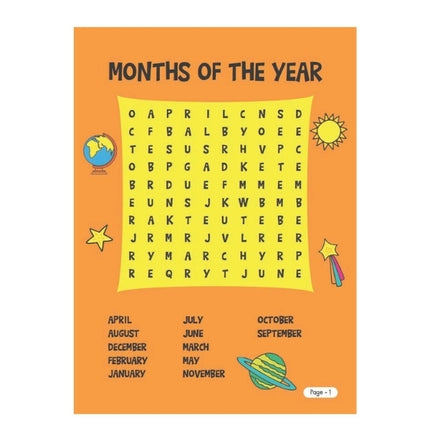 Kids Word Search Puzzle Book