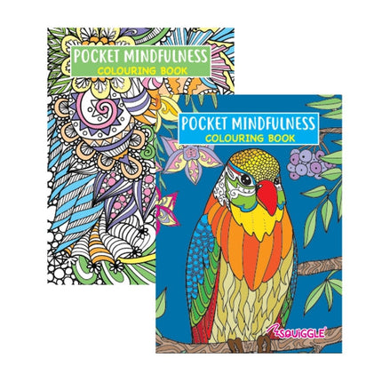 A6 Pocket Colouring Book Mindfulness