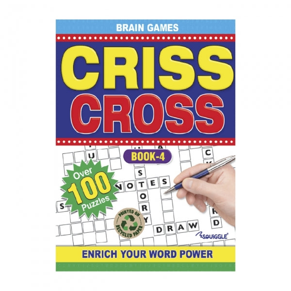 A4 Criss Cross Book