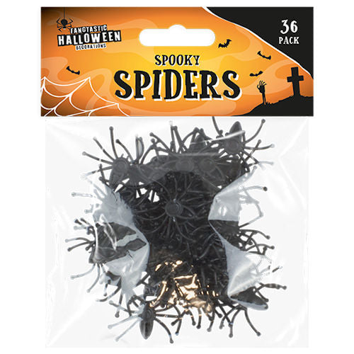 Halloween Spiders - 36 Pack