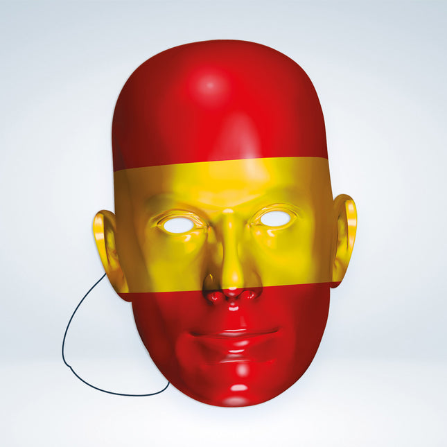 Spain Flag Party Mask